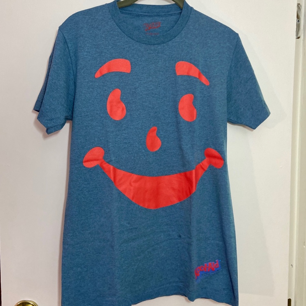 kool-aid t shirt (S) blue/red